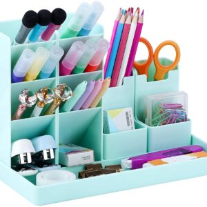 Large Capacity Cute Pen Holder Desk Accessories Pencil Storage Box Desktop Organizer Stand Case School Office Stationery