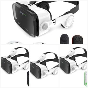 Original BOBOVR Z4 Leather 3D Cardboard Helmet Virtual Reality VR Glasses Headset Stereo BOBO VR for 4-6′ Mobile Phone