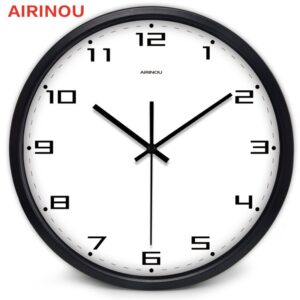 Classical Brief Number Living Room Office Coffee Shop Quality Wall clock, Watch 10, 12, 14inch 
