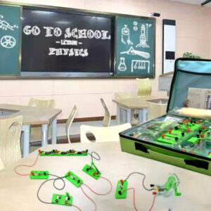 EUDAX School Physics Labs Basic Electricity Discovery Circuit and Magnetism Experiment kits for Junior Senior High School